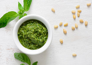 Healthy Basil Pesto